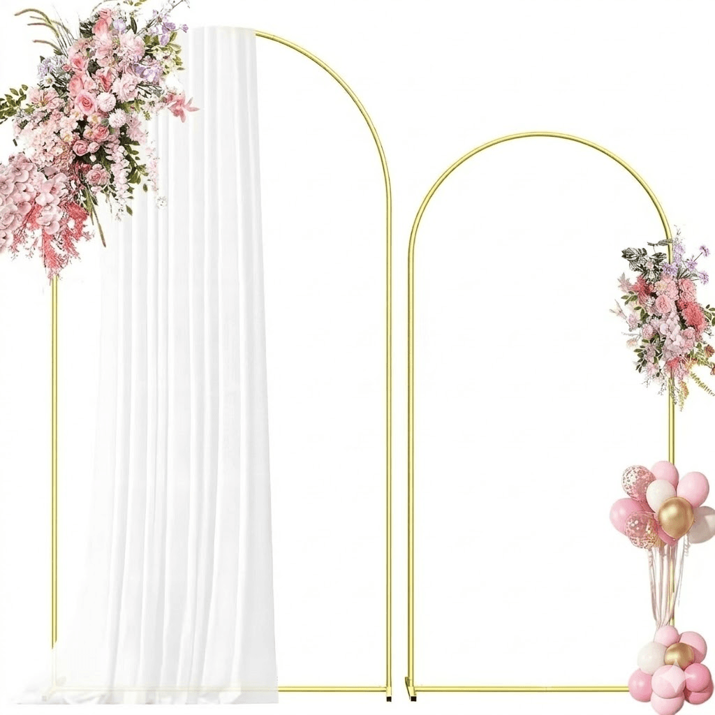 Metal garden arch